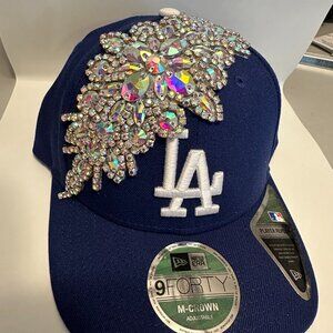 BRAND NEW LADIES AUTHENTIC NEW ERA BLING LA DODGERS HAT